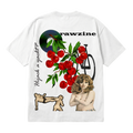 rawzine "Hijack a yacht?" Heavyweight Oversized Tee