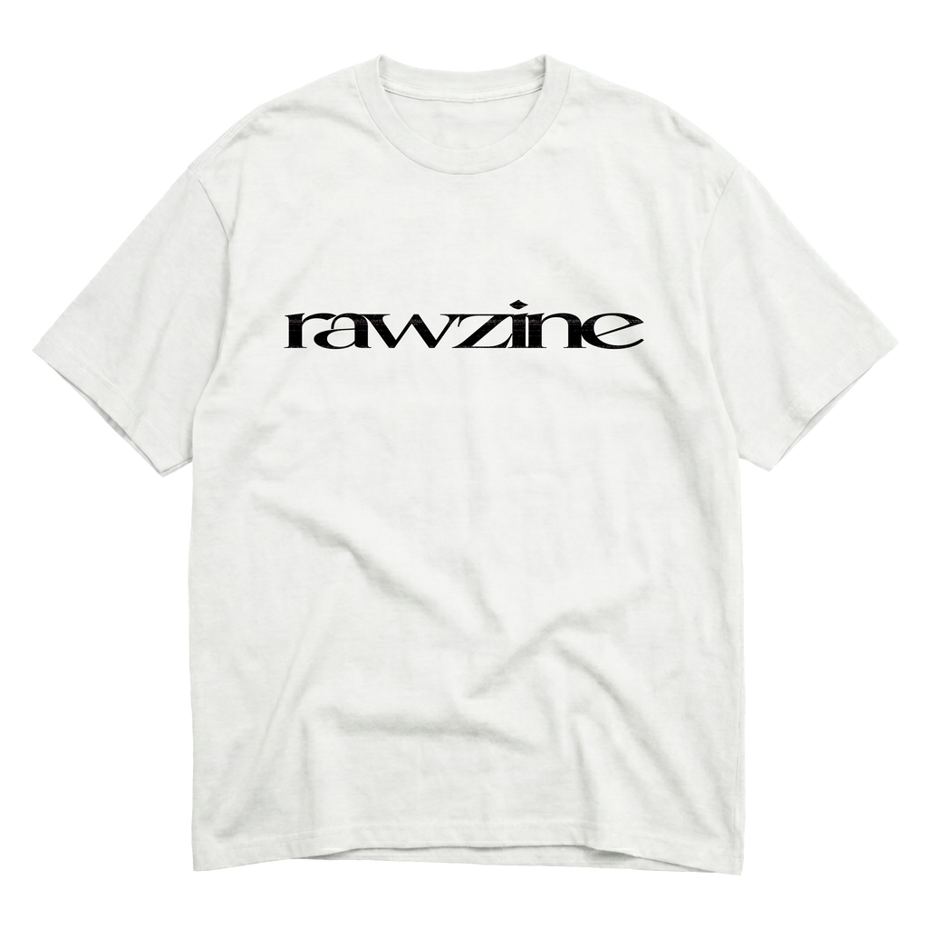rawzine "Beautiful Decay" Heavyweight Oversized Tee