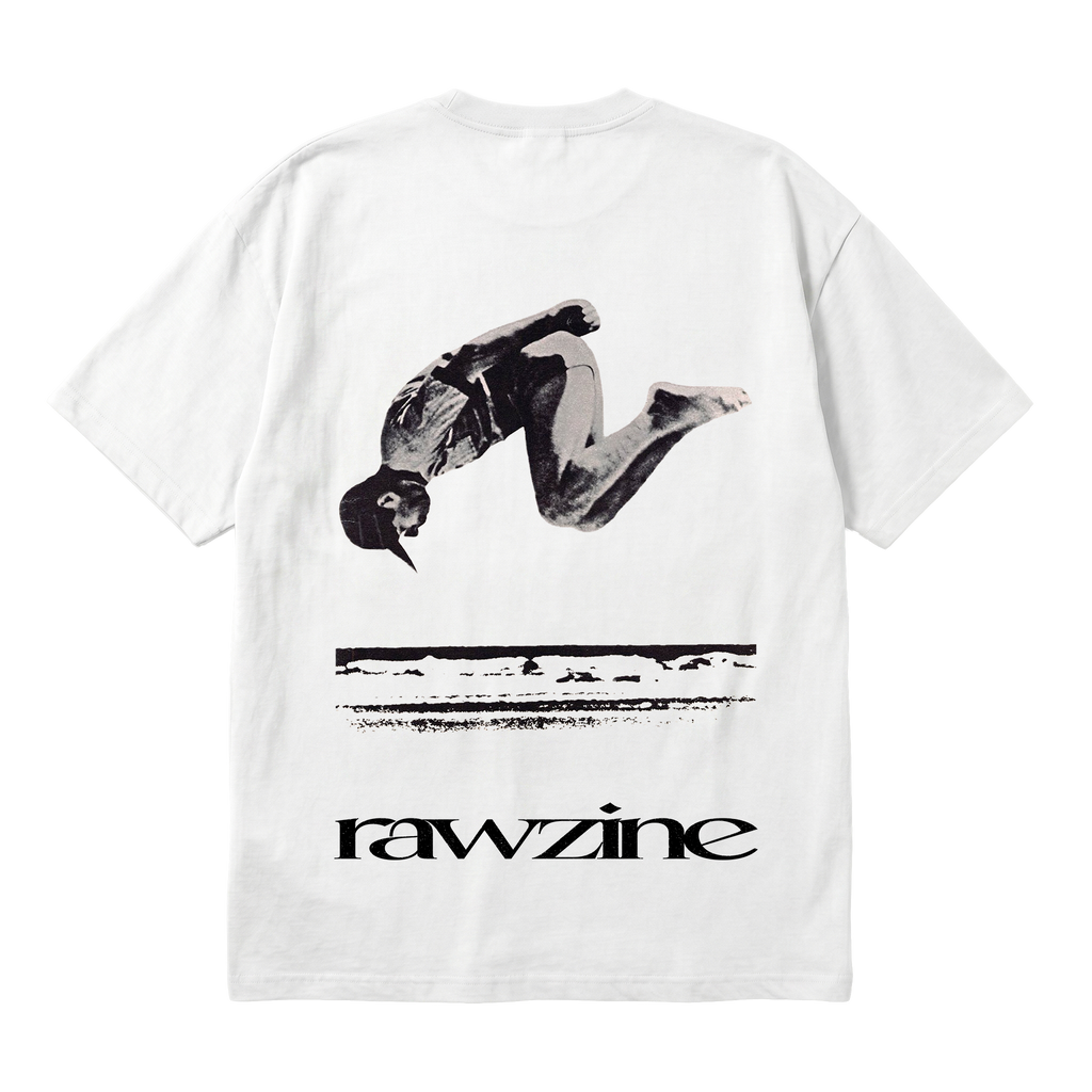 rawzine "Airborne" Heavyweight Oversize Tee
